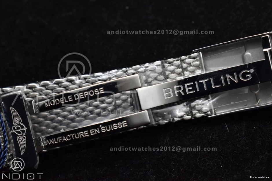 1173 Bezel on Heritage Durable Bracelet BLSF Black 42mm RG and Black A II Bezel SS Dial SuperOcean Ceramic Rubber 0926